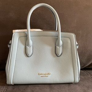 Kate Spade Mini Knott Satchel in Teacup Blue